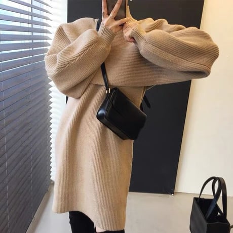 knit set onepiece