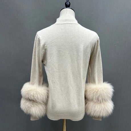 fox fur knit