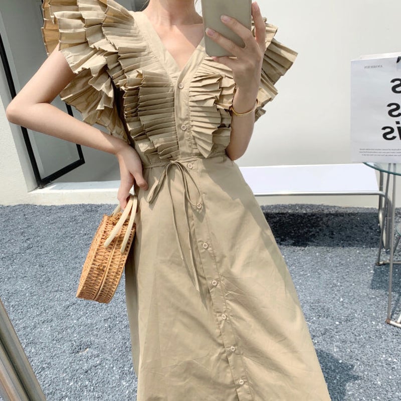 ボリュームフリルワンピース | BrillantSelect Store