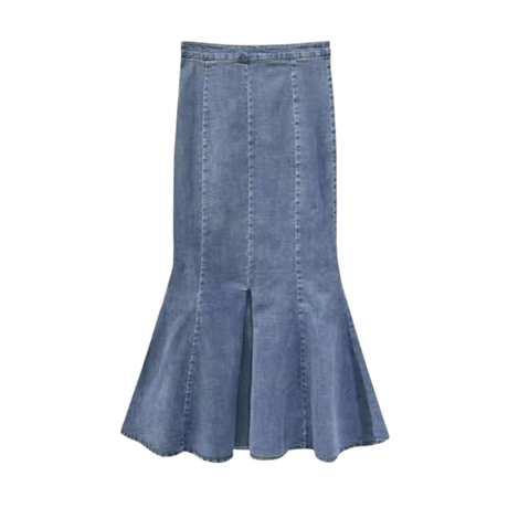 マーメイド デニムスカート