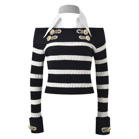 border knit set