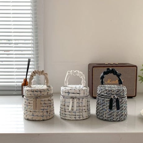 tweed mini bag
