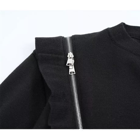 zipper knit