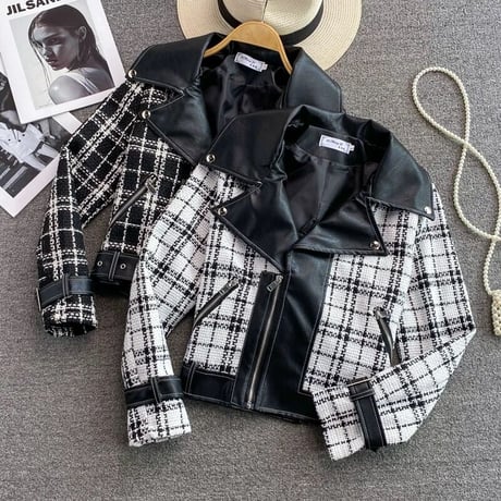 tweed riders jacket