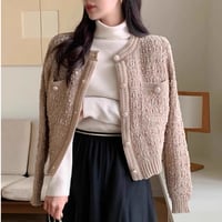 no collar cardigan