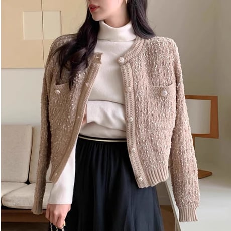 no collar cardigan
