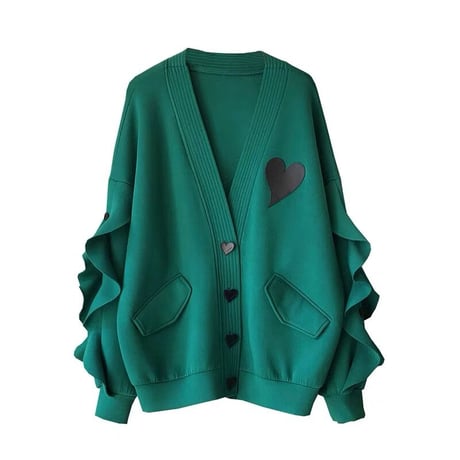 heart cardigan