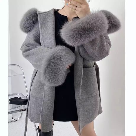 fox fur coat