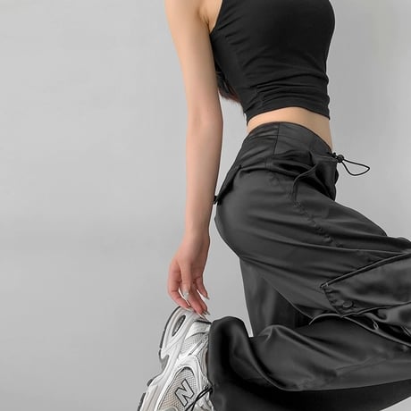 satin pants