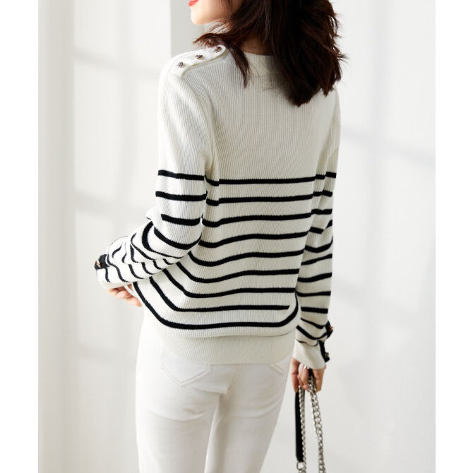 カメリアボタン border knit | BrillantSelect Store カメリアボタン border knit | BrillantSelect Store