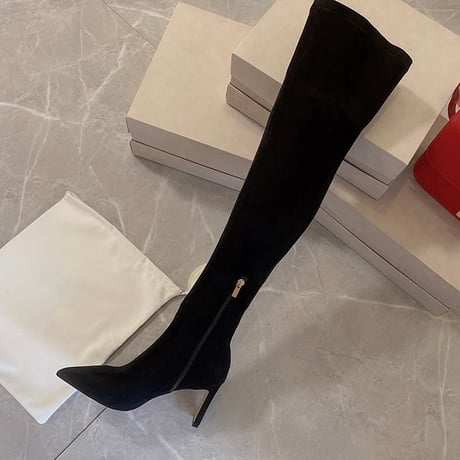 美脚 ニーハイ boots