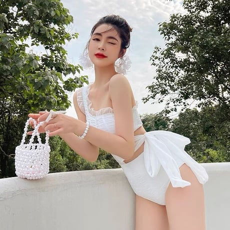 White Monokini