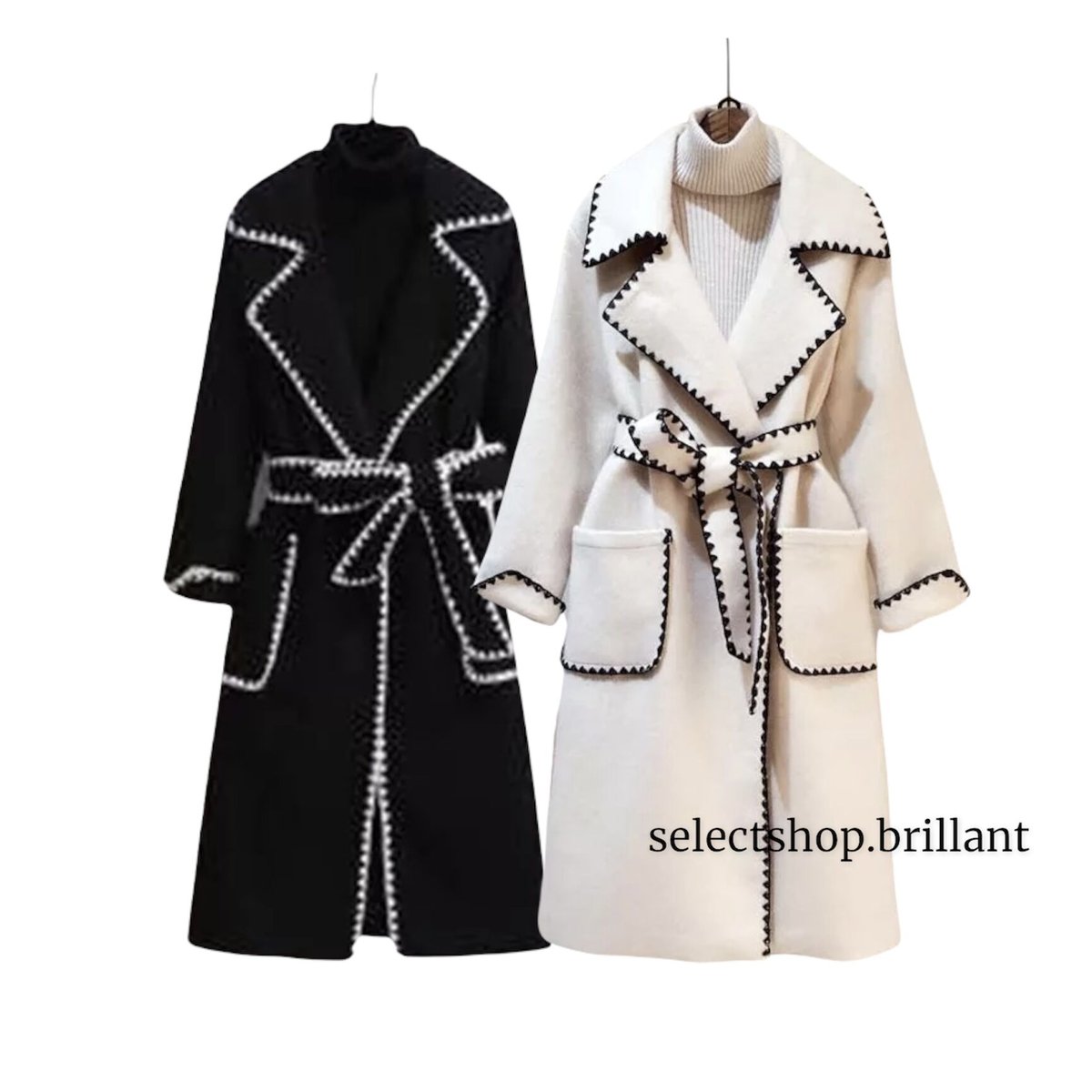 ステッチロングコート | BrillantSelect Store