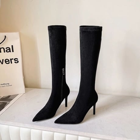 選べるヒール6.5cm or 8.5cm【美脚】 long boots