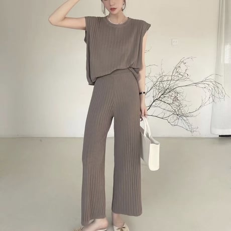 summer knit setup