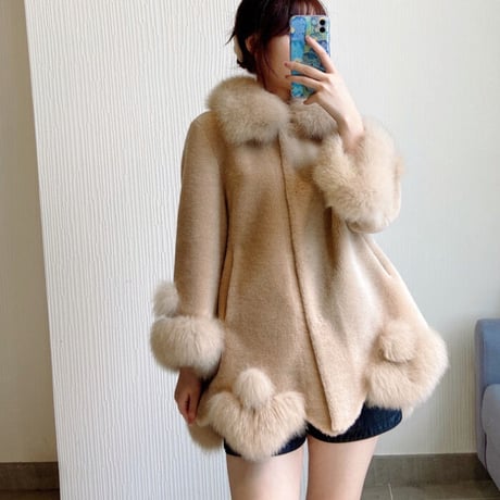 fox fur coat
