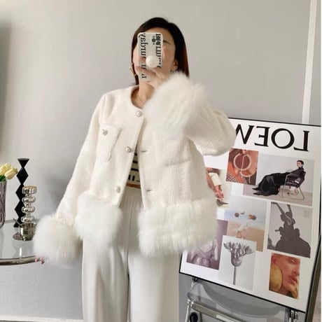 fox fur jacket