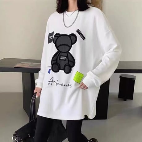 くまちゃん ロングtシャツ