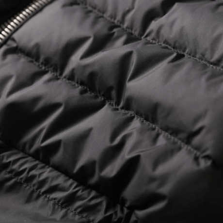 peplum down jacket