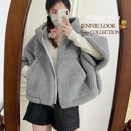 poncho coat