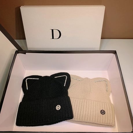 猫耳 knit hat