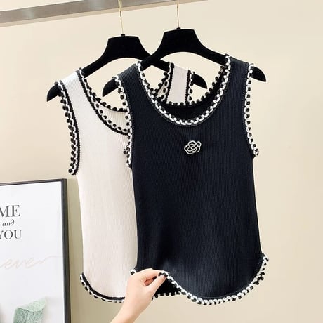flower point tank top