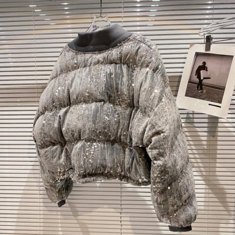 スパンコール blouson
