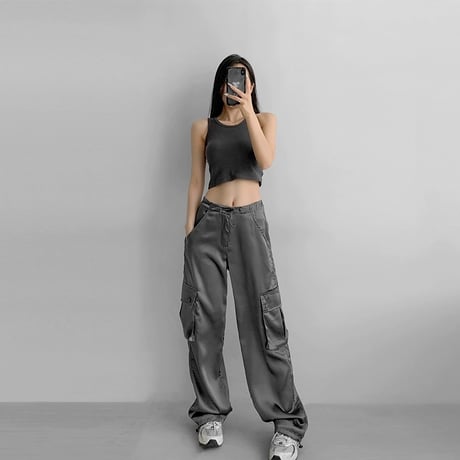 satin pants