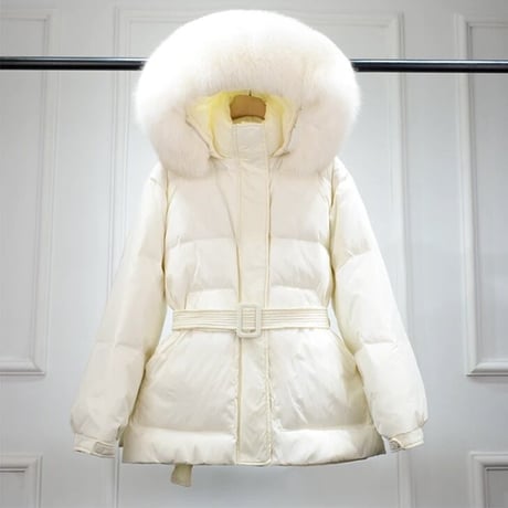 real fur down jacket