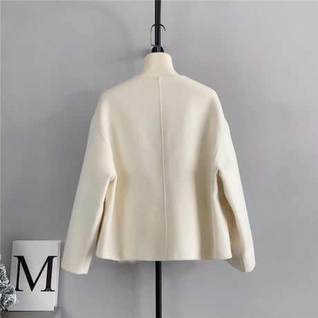 pocket fur coat