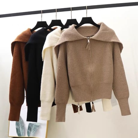 big collar knit