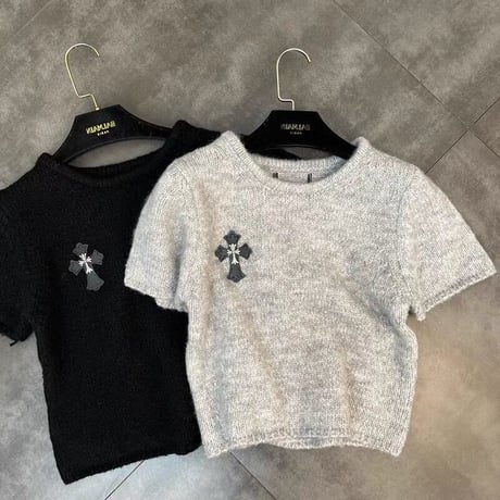 Cross summer knit