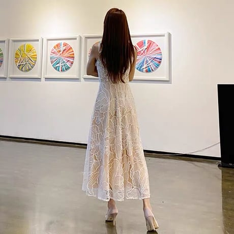flower lace onepiece