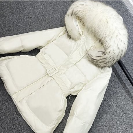 real fur down jacket
