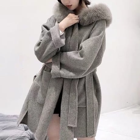 fox fur coat