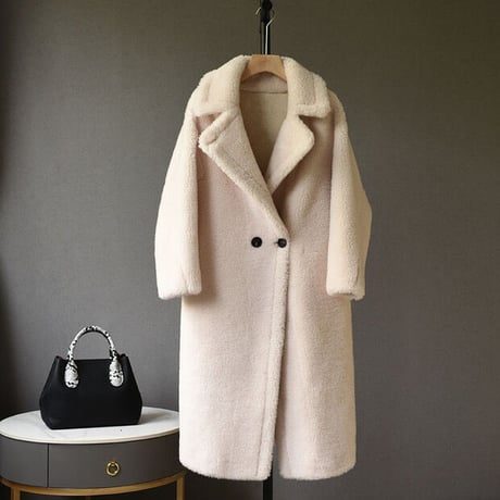 【ウール100%】 long coat