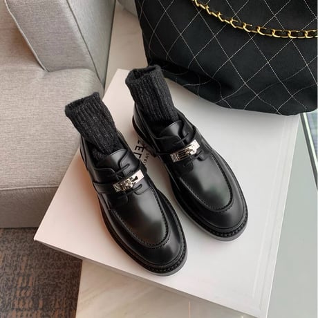 buckle loafers