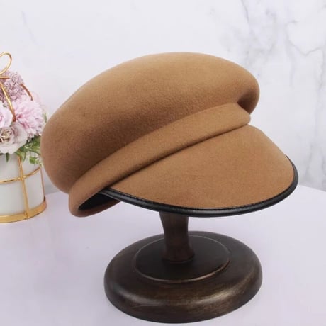 変形 wool casquette