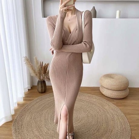 front slit  sexy onepiece