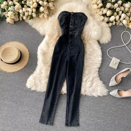 denim rompers