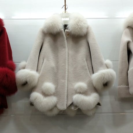fox fur coat