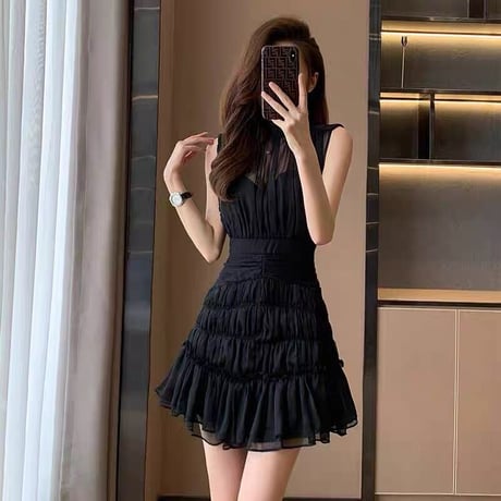chiffon mini onepiece