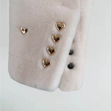 wool heart jacket