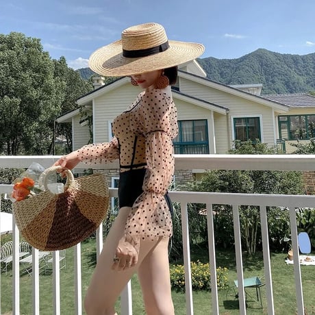 see-through dot momokini