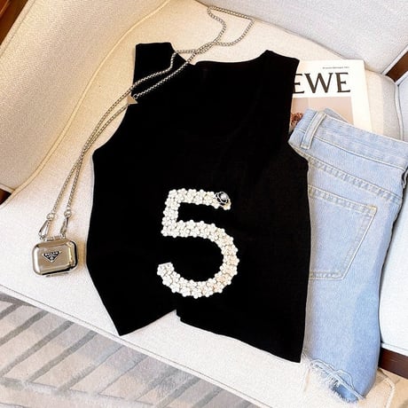 number tank top
