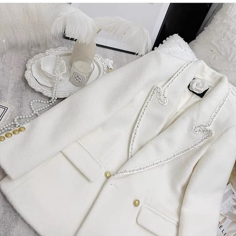 gold button jacket