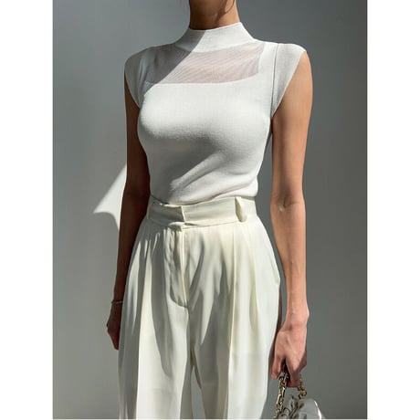 high neck summer knit
