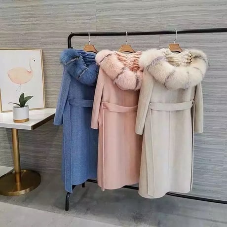 リアルファー ロングコート