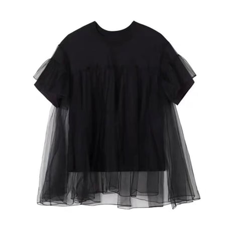 tulle  t-shirt
