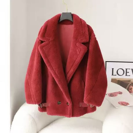 【ウール100%】short coat